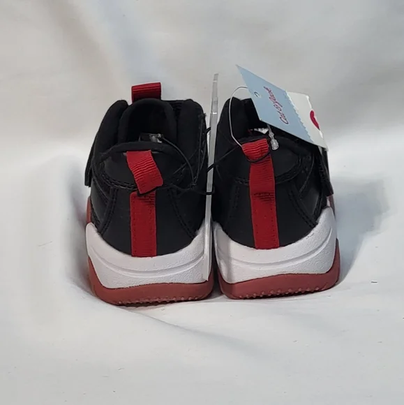 Cat & Jack Toddler Boys NWT Black Jordie Basketball High Top Sneakers Size 5T - Picture 10 of 12